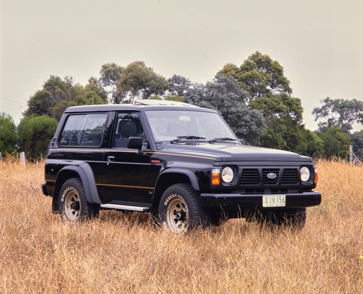 This archival image documents the 1988 Ford Maverick XLT Driver Side Front End View in a Field FAP-2011-3 and is preserved in the Ford Heritage Vault as part of Ford Motor Company's historic photographic archive. Free for personal, non-commercial ...