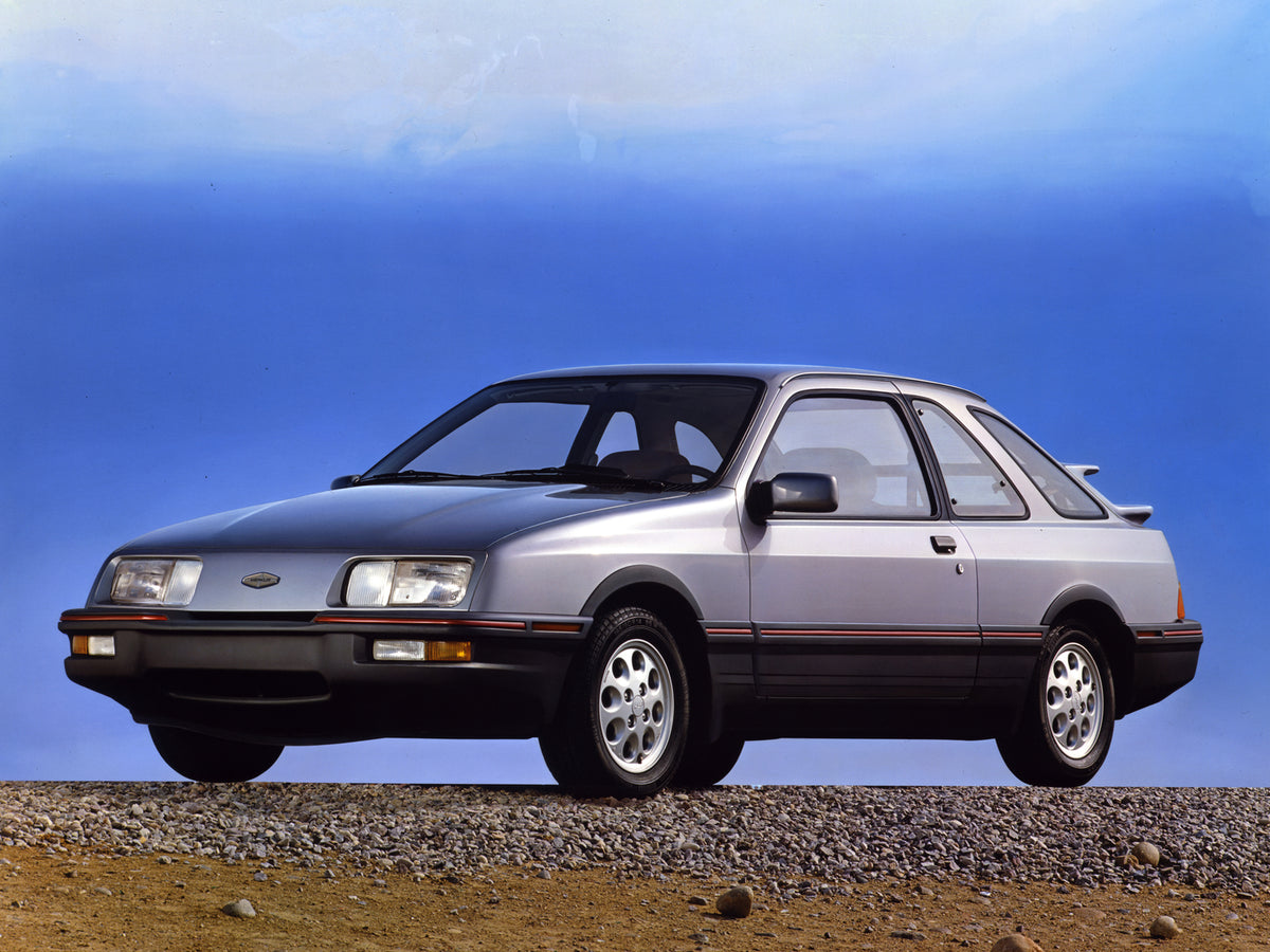 This archival image documents the 1984 Mercury Merkur XR4Ti Front Angle and is preserved in the Ford Heritage Vault as part of Ford Motor Company's historic photographic archive. Free for personal, non-commercial use. Ford Heritage Vault reference...