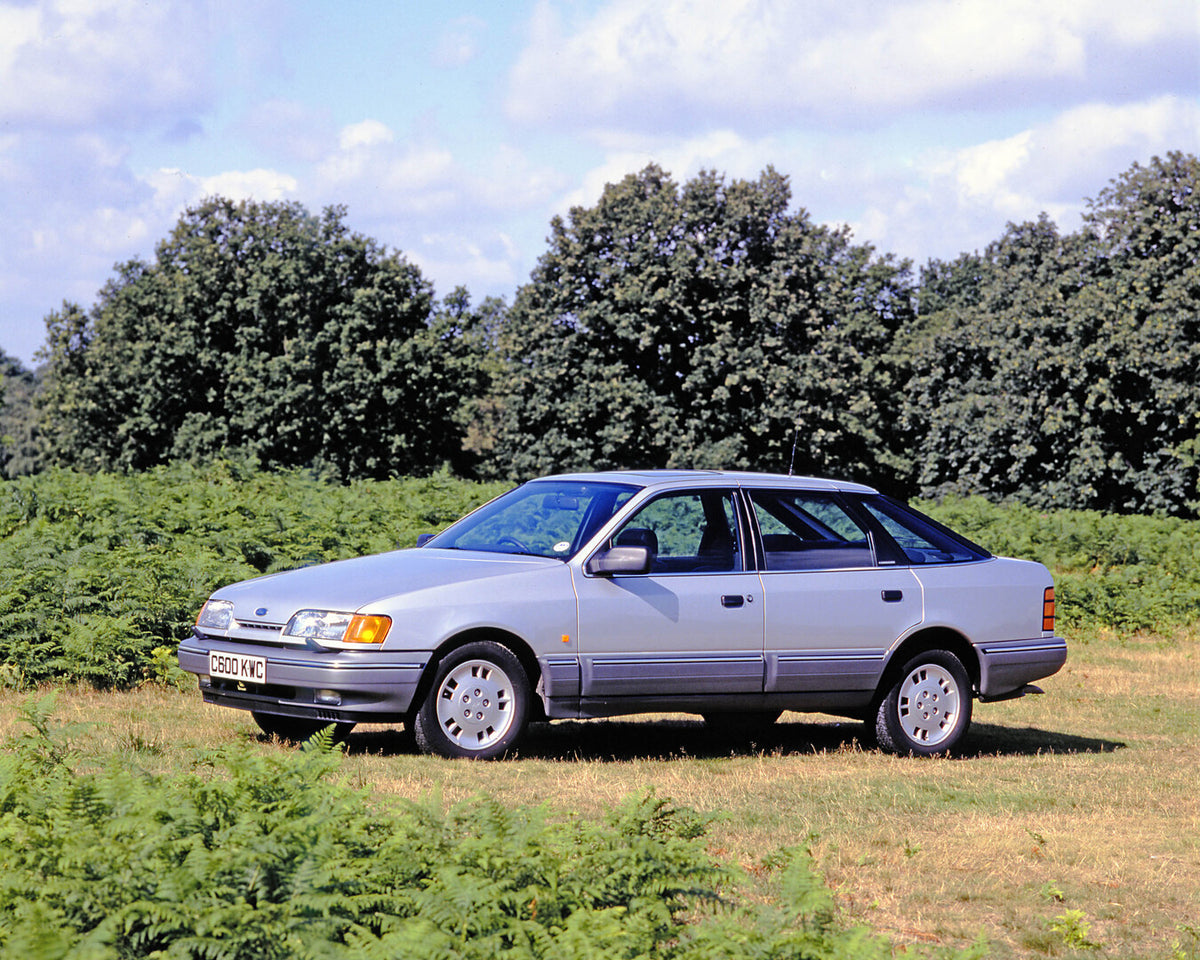 This archival image documents the 1986 Ford Granada Scorpio 4x4 MKIII scenic 1986-704-1 and is preserved in the Ford Heritage Vault as part of Ford Motor Company's historic photographic archive. Free for personal, non-commercial use. Ford Heritage...