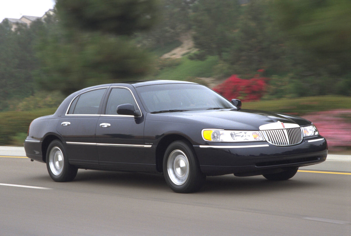 This archival image documents the 2000 Lincoln Town Car AR-2002-213709 and is preserved in the Ford Heritage Vault as part of Ford Motor Company's historic photographic archive. Free for personal, non-commercial use. Ford Heritage Vault reference ...