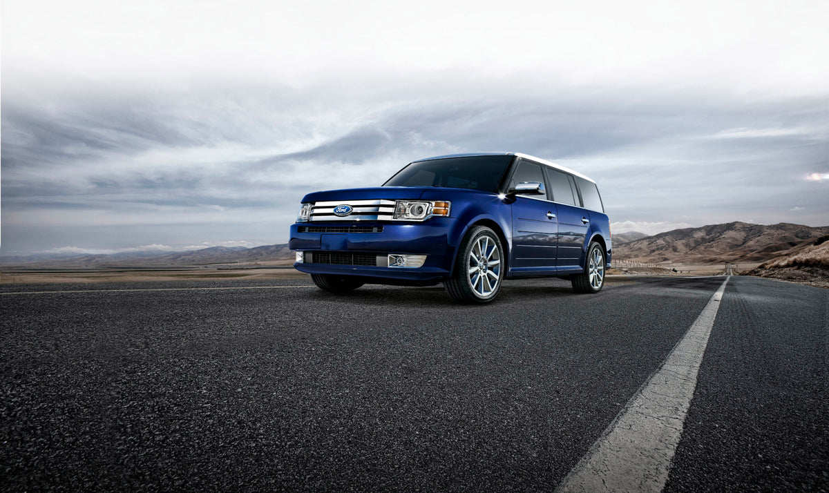 This archival image documents the 2011 Ford Flex on scenic road MS28502 and is preserved in the Ford Heritage Vault as part of Ford Motor Company's historic photographic archive. Free for personal, non-commercial use. Ford Heritage Vault reference...
