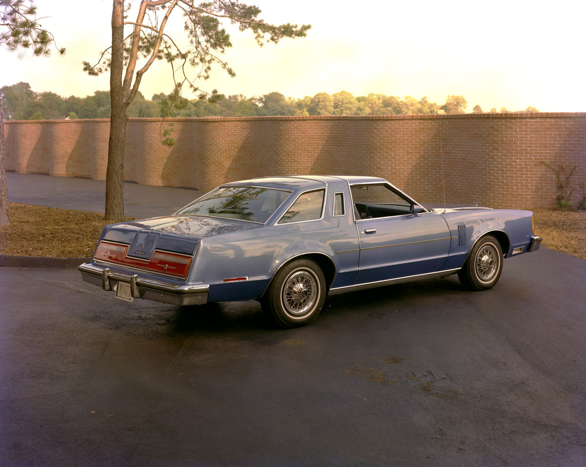 This archival image documents the 1977 Ford Thunderbird and is preserved in the Ford Heritage Vault as part of Ford Motor Company's historic photographic archive. Free for personal, non-commercial use. Ford Heritage Vault reference AR-2008-8.1.2.2...