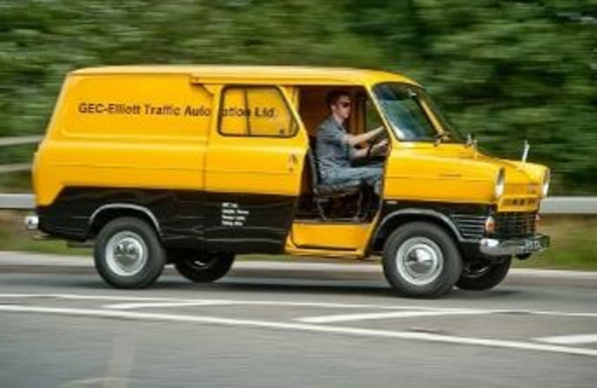 This archival image documents the 1965 Ford Transit Mk I GEC and is preserved in the Ford Heritage Vault as part of Ford Motor Company's historic photographic archive. Free for personal, non-commercial use. Ford Heritage Vault reference AR-2024-9....