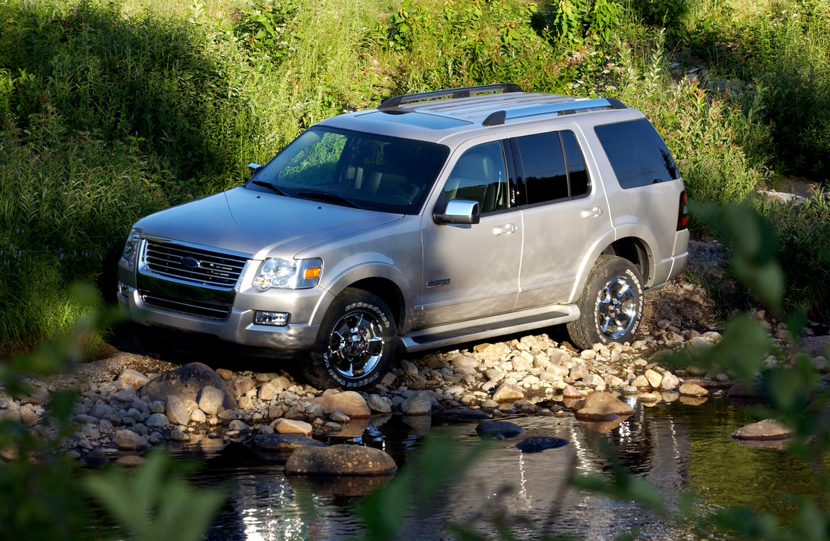 This archival image documents the 2006 Ford Explorer and is preserved in the Ford Heritage Vault as part of Ford Motor Company's historic photographic archive. Free for personal, non-commercial use. Ford Heritage Vault reference AR-2008-8.1.4.5951.