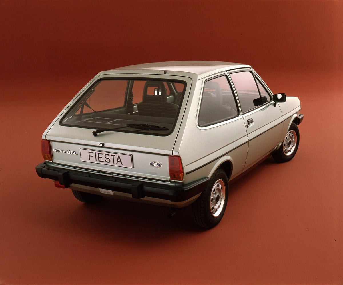 This archival image documents the 1981 Ford Fiesta 1.1 GL Mark I in studio and is preserved in the Ford Heritage Vault as part of Ford Motor Company's historic photographic archive. Free for personal, non-commercial use. Ford Heritage Vault refere...