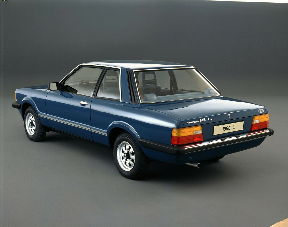 This archival image documents the 1980 Ford Taunus TC3 1.6 L in studio and is preserved in the Ford Heritage Vault as part of Ford Motor Company's historic photographic archive. Free for personal, non-commercial use. Ford Heritage Vault reference ...