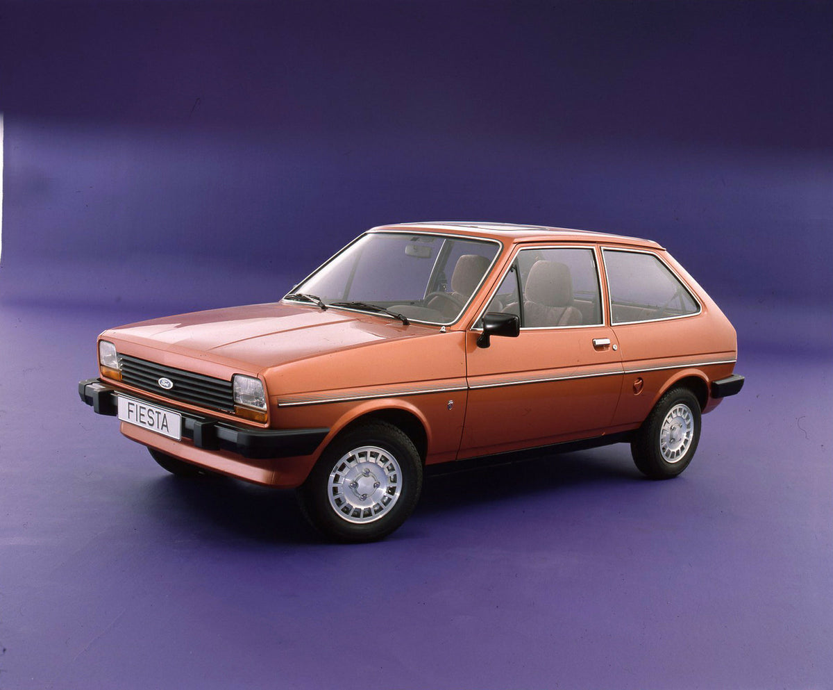 This archival image documents the 1981 Ford Fiesta 1.3 Ghia Mark I in studio and is preserved in the Ford Heritage Vault as part of Ford Motor Company's historic photographic archive. Free for personal, non-commercial use. Ford Heritage Vault refe...