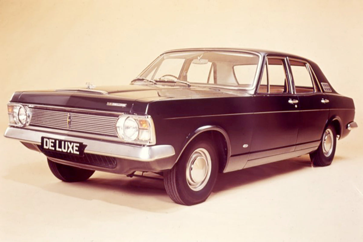 This archival image documents the 1967 Ford Zephyr Mark IV Deluxe V6 in studio and is preserved in the Ford Heritage Vault as part of Ford Motor Company's historic photographic archive. Free for personal, non-commercial use. Ford Heritage Vault re...