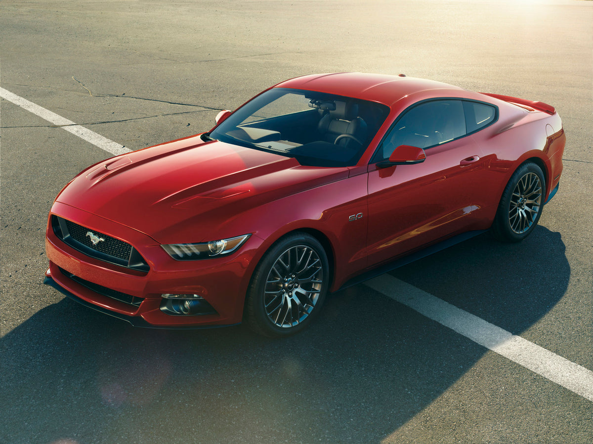 This archival image documents the 2015 Ford Mustang and is preserved in the Ford Heritage Vault as part of Ford Motor Company's historic photographic archive. Free for personal, non-commercial use. Ford Heritage Vault reference AR-2008-8.1.4.1190.