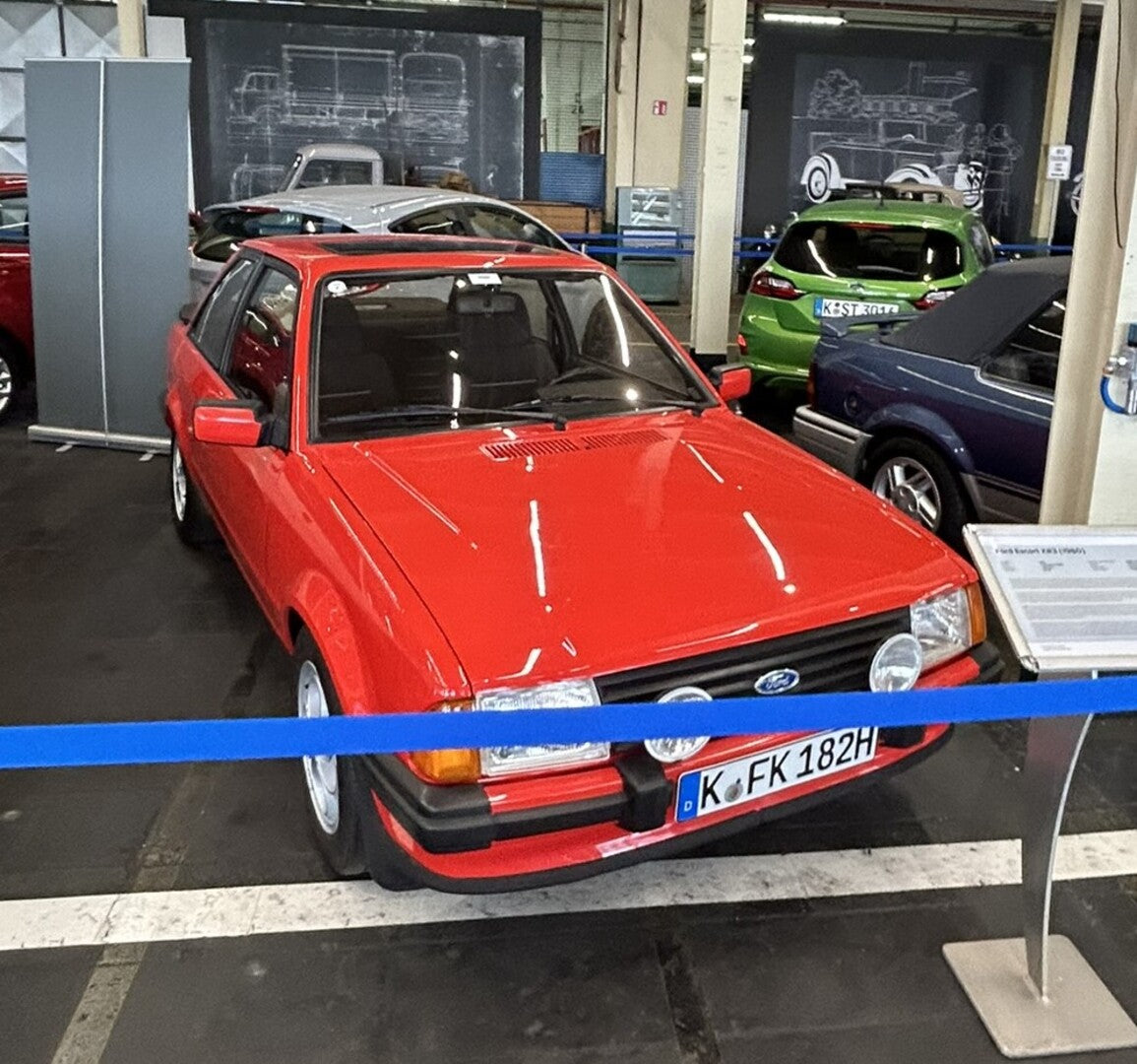 This archival image documents the 1981 Ford Escort Mk III XR-3 and is preserved in the Ford Heritage Vault as part of Ford Motor Company's historic photographic archive. Free for personal, non-commercial use. Ford Heritage Vault reference AR-2024-...