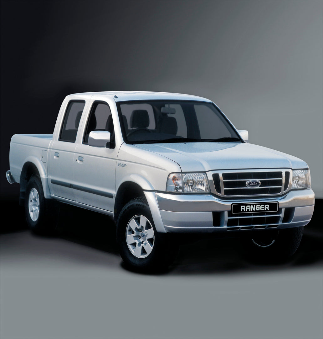 This archival image documents the 2004 Ford Ranger in studio and is preserved in the Ford Heritage Vault as part of Ford Motor Company's historic photographic archive. Free for personal, non-commercial use. Ford Heritage Vault reference AR-2008-8....