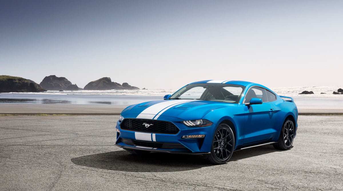 This archival image documents the 2019 Ford Mustang EcoBoost on scenic beach MS and is preserved in the Ford Heritage Vault as part of Ford Motor Company's historic photographic archive. Free for personal, non-commercial use. Ford Heritage Vault r...