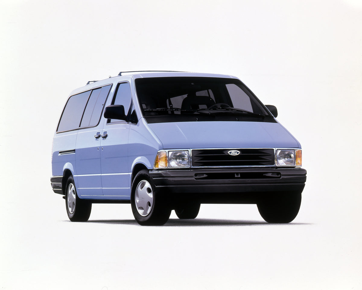 This archival image documents the 1997 Ford Aerostar and is preserved in the Ford Heritage Vault as part of Ford Motor Company's historic photographic archive. Free for personal, non-commercial use. Ford Heritage Vault reference AR-2008-8.1.2.6977.