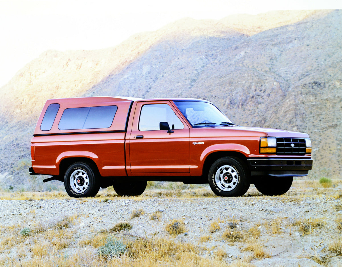 This archival image documents the 1989 Ford Ranger and is preserved in the Ford Heritage Vault as part of Ford Motor Company's historic photographic archive. Free for personal, non-commercial use. Ford Heritage Vault reference AR-2001-94-208806.11...