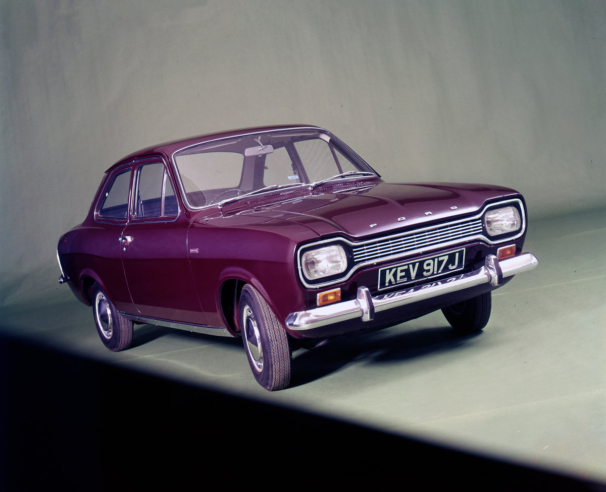 This archival image documents the 1971 Ford Escort Mark I 1300 XL RHD 2 Door in studio and is preserved in the Ford Heritage Vault as part of Ford Motor Company's historic photographic archive. Free for personal, non-commercial use. Ford Heritage ...