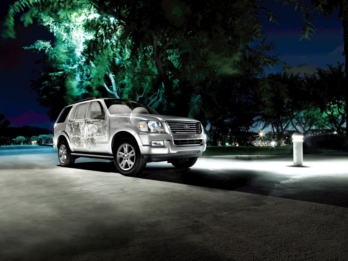 This archival image documents the 2010 Ford Explorer cutaway MS486 and is preserved in the Ford Heritage Vault as part of Ford Motor Company's historic photographic archive. Free for personal, non-commercial use. Ford Heritage Vault reference AR-2...