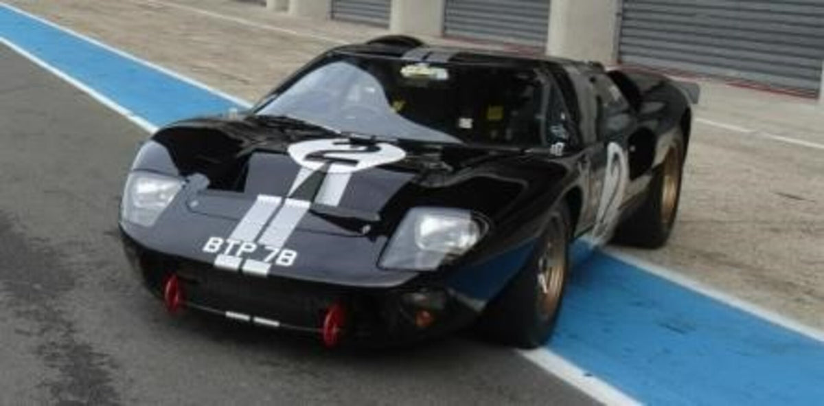 This archival image documents the 1964 Ford GT 40 Mk I and is preserved in the Ford Heritage Vault as part of Ford Motor Company's historic photographic archive. Free for personal, non-commercial use. Ford Heritage Vault reference AR-2024-9.4.79.