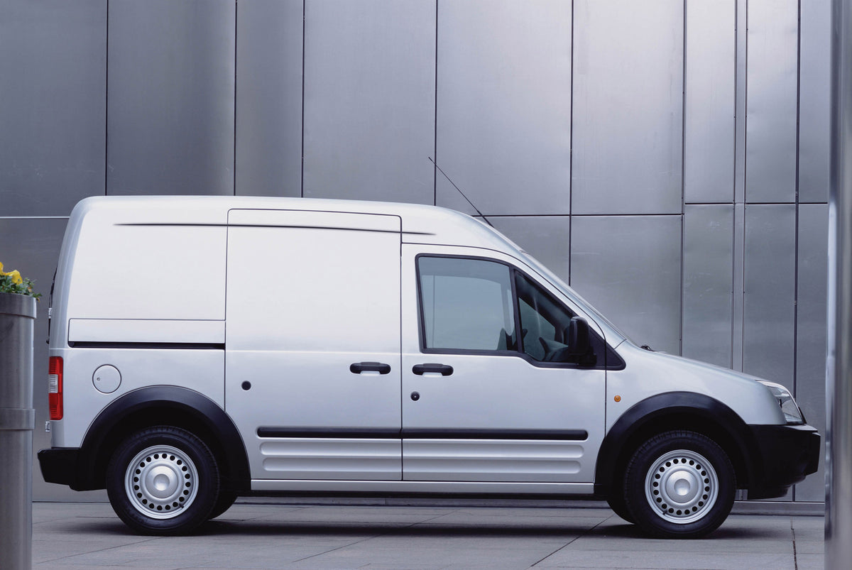 This archival image documents the 2002 Ford Transit Connect side view in front of scenic building and is preserved in the Ford Heritage Vault as part of Ford Motor Company's historic photographic archive. Free for personal, non-commercial use. For...