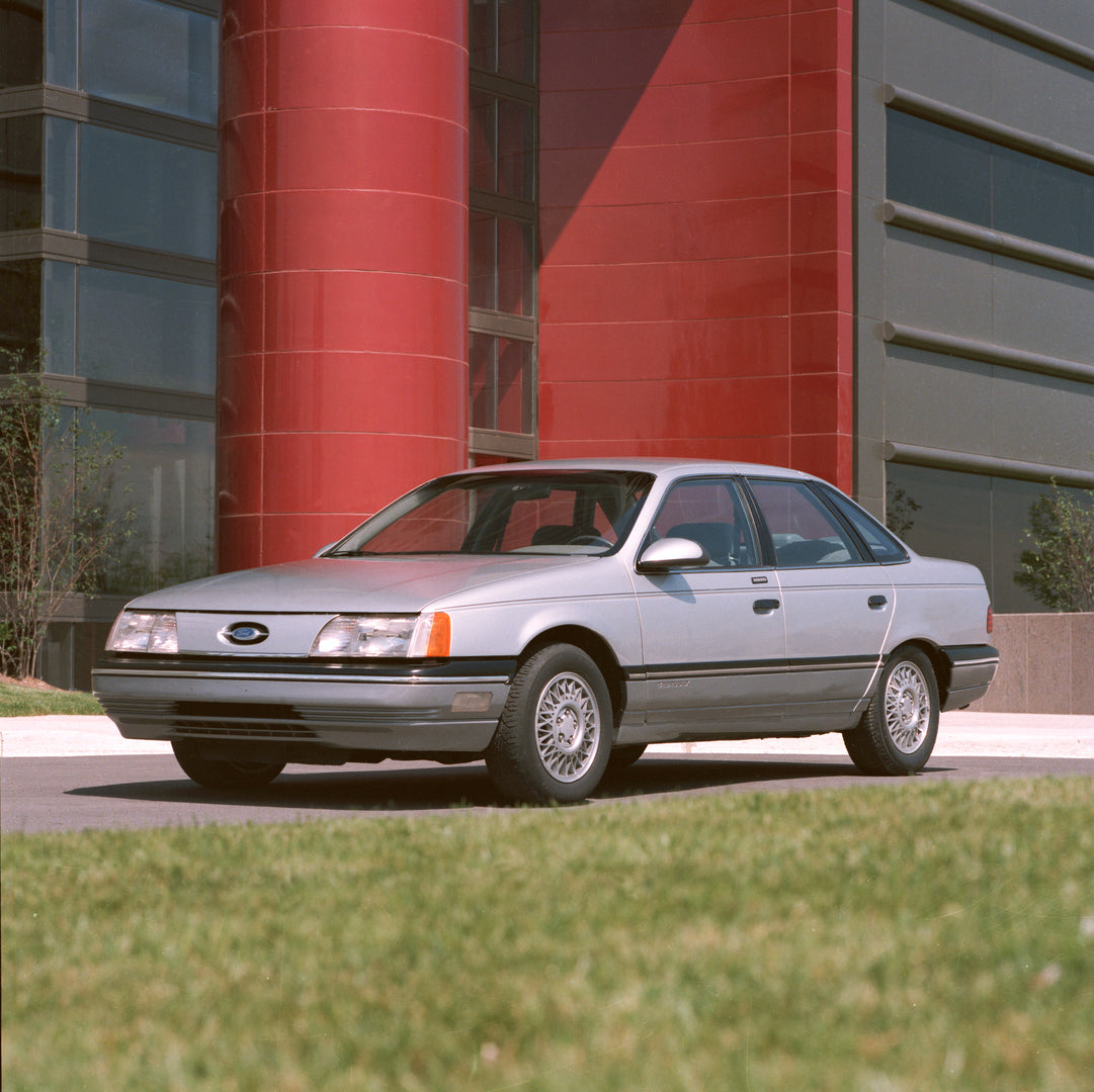 This archival image documents the 1986 Ford Taurus CN41000-246 and is preserved in the Ford Heritage Vault as part of Ford Motor Company's historic photographic archive. Free for personal, non-commercial use. Ford Heritage Vault reference AR-2008-...