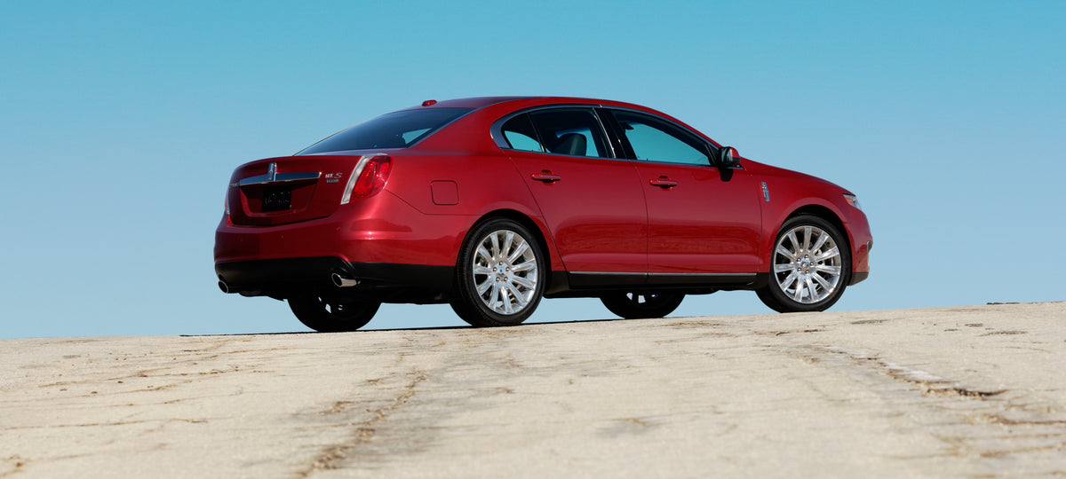 This archival image documents the 2009 Lincoln MKS and is preserved in the Ford Heritage Vault as part of Ford Motor Company's historic photographic archive. Free for personal, non-commercial use. Ford Heritage Vault reference AR-2008-8.1.1.1716.