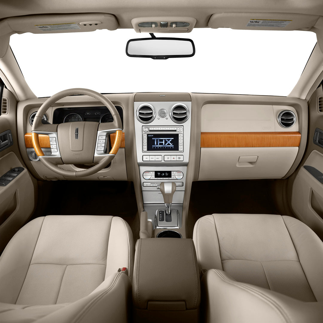 This archival image documents the 2007 Lincoln MKZ and is preserved in the Ford Heritage Vault as part of Ford Motor Company's historic photographic archive. Free for personal, non-commercial use. Ford Heritage Vault reference AR-2008-8.1.1.1863.