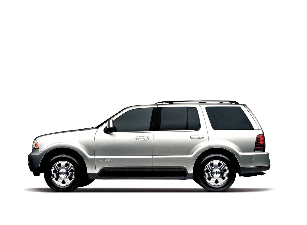 This archival image documents the 2005 Lincoln Aviator and is preserved in the Ford Heritage Vault as part of Ford Motor Company's historic photographic archive. Free for personal, non-commercial use. Ford Heritage Vault reference AR-2008-8.1.1.1276.