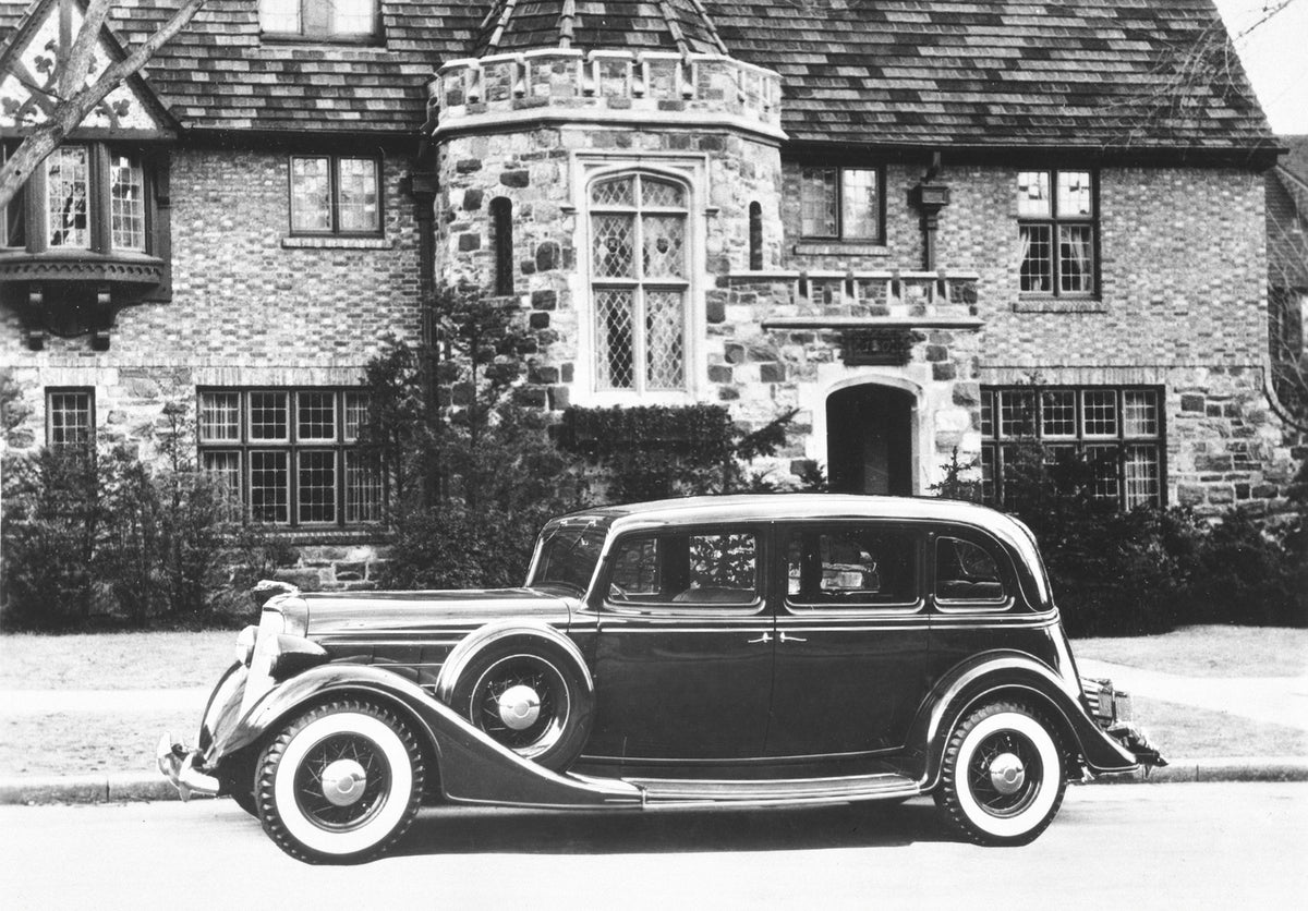 This archival image documents the 1935 Lincoln Judkins Sedan Limousine and is preserved in the Ford Heritage Vault as part of Ford Motor Company's historic photographic archive. Free for personal, non-commercial use. Ford Heritage Vault reference ...
