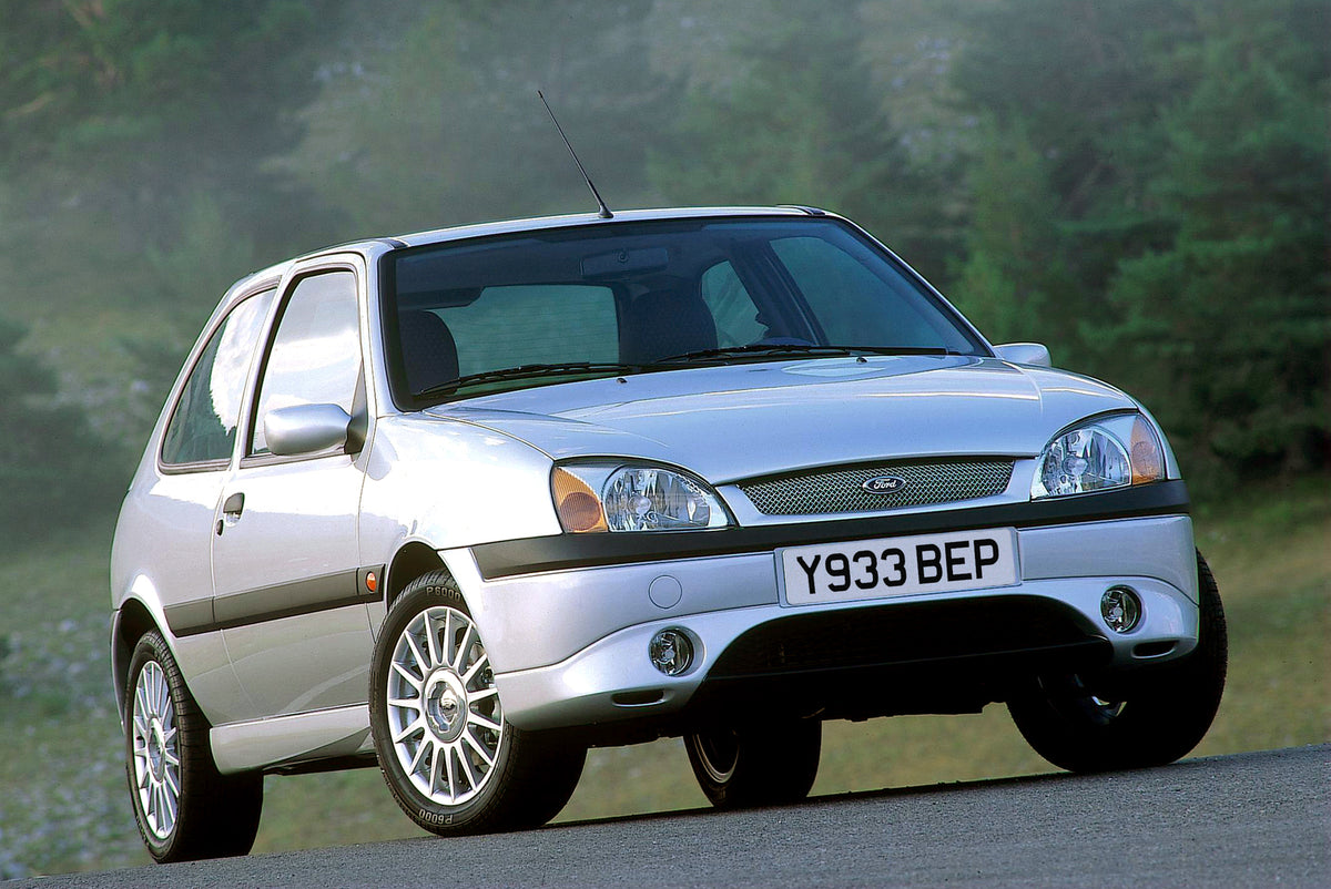 This archival image documents the 2001 Ford Fiesta Mark V closeup on scenic road and is preserved in the Ford Heritage Vault as part of Ford Motor Company's historic photographic archive. Free for personal, non-commercial use. Ford Heritage Vault ...