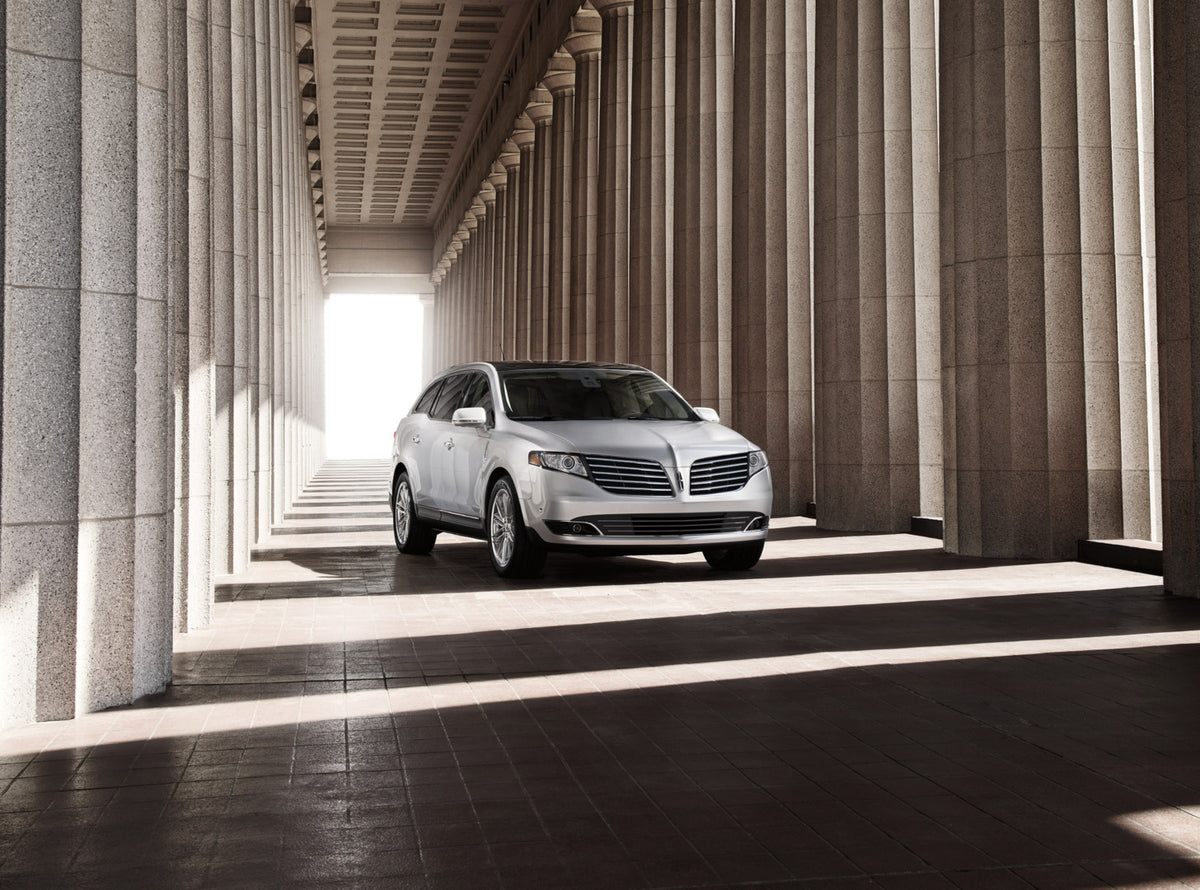 This archival image documents the 2017 Lincoln MKT with scenic pillars MS200007 and is preserved in the Ford Heritage Vault as part of Ford Motor Company's historic photographic archive. Free for personal, non-commercial use. Ford Heritage Vault r...