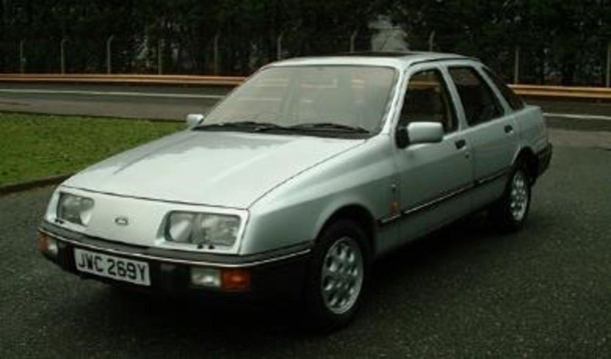 This archival image documents the 1983 Ford Sierra V6 2.3 Ghia and is preserved in the Ford Heritage Vault as part of Ford Motor Company's historic photographic archive. Free for personal, non-commercial use. Ford Heritage Vault reference AR-2024-...