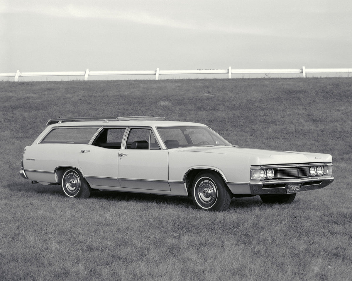 This archival image documents the 1969 Mercury Monterey station wagon with Front Angle and is preserved in the Ford Heritage Vault as part of Ford Motor Company's historic photographic archive. Free for personal, non-commercial use. Ford Heritage ...