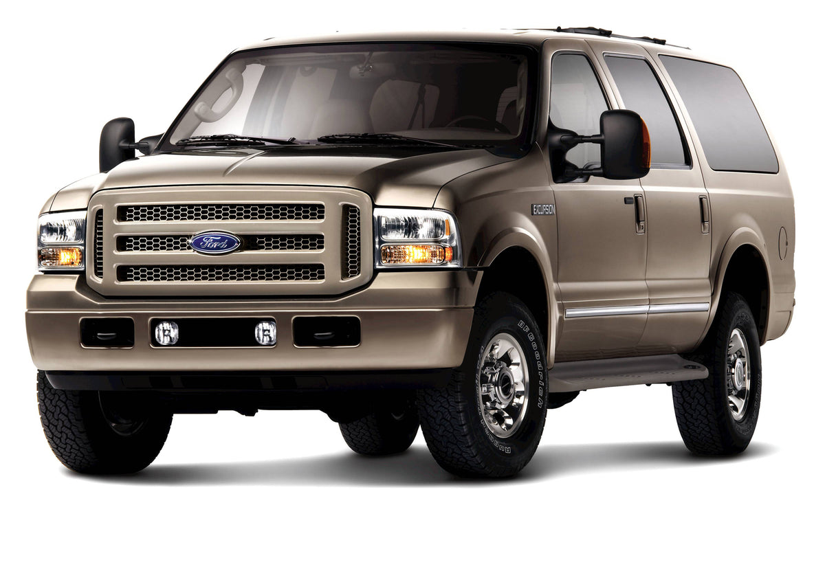 This archival image documents the 2005 Ford Excursion and is preserved in the Ford Heritage Vault as part of Ford Motor Company's historic photographic archive. Free for personal, non-commercial use. Ford Heritage Vault reference AR-2008-8.1.2.7332.