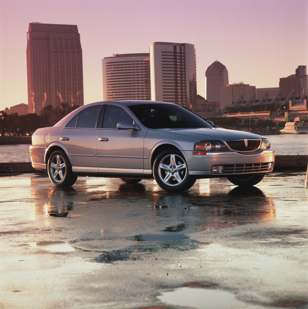 This archival image documents the 2000 Lincoln LS and is preserved in the Ford Heritage Vault as part of Ford Motor Company's historic photographic archive. Free for personal, non-commercial use. Ford Heritage Vault reference AR-2008-8.1.1.1212.