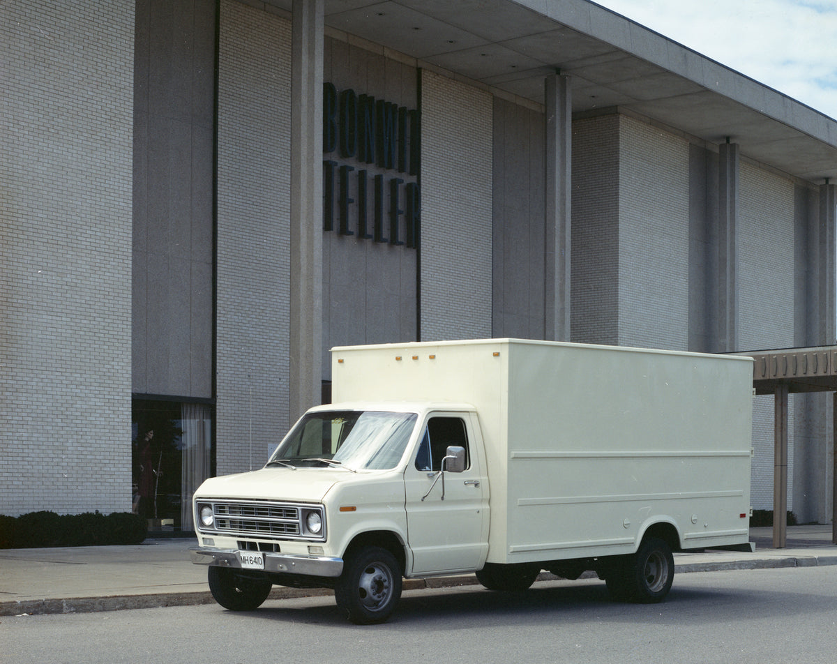 This archival image documents the 1975 Ford Econoline chassis cab and is preserved in the Ford Heritage Vault as part of Ford Motor Company's historic photographic archive. Free for personal, non-commercial use. Ford Heritage Vault reference AR-20...
