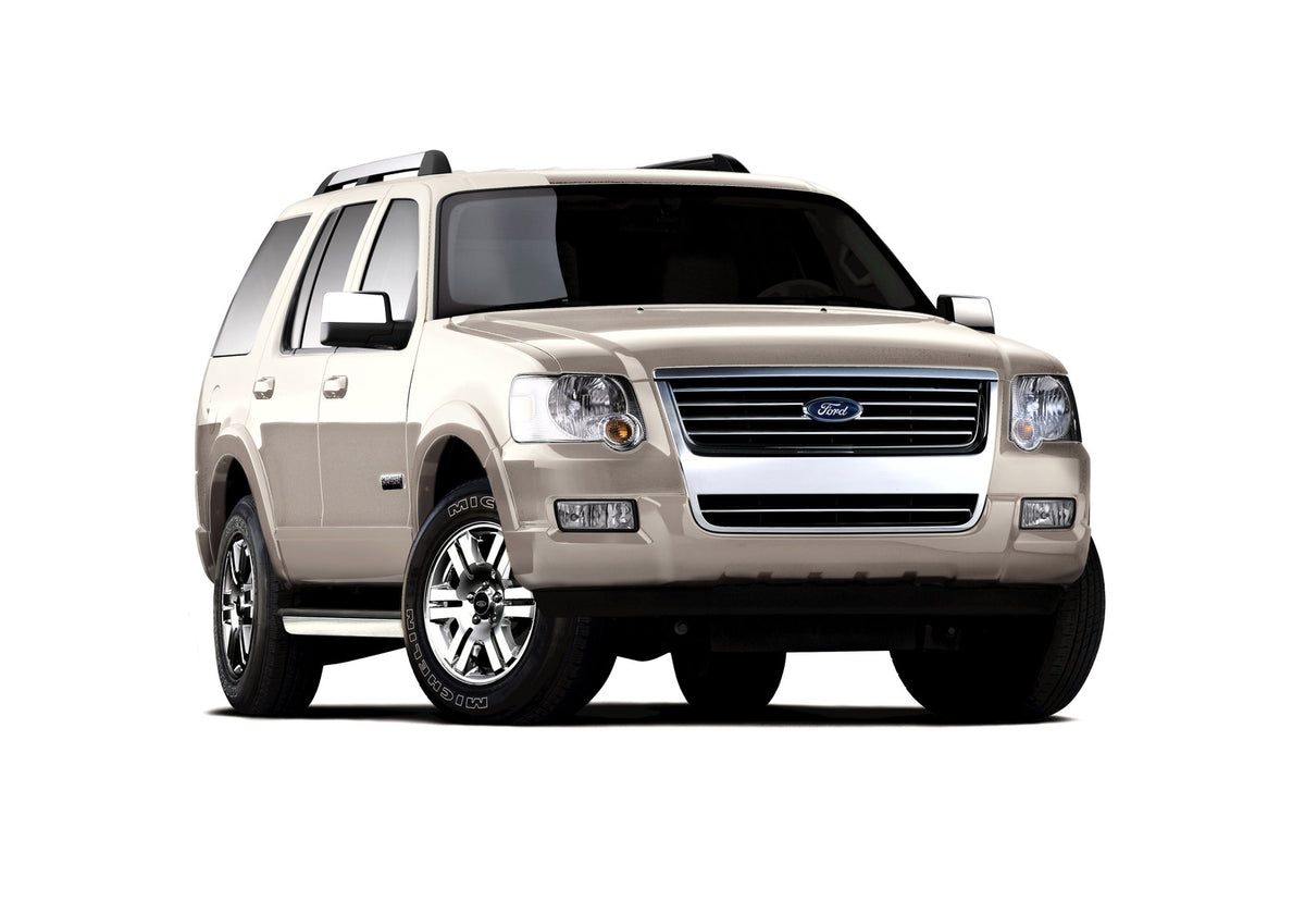 This archival image documents the 2008 Ford Explorer and is preserved in the Ford Heritage Vault as part of Ford Motor Company's historic photographic archive. Free for personal, non-commercial use. Ford Heritage Vault reference AR-2008-8.1.4.5897.
