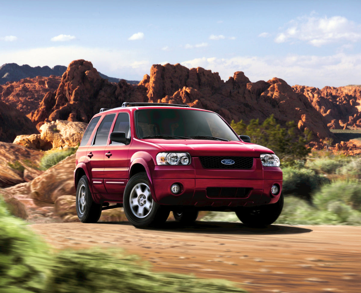 This archival image documents the 2007 Ford Escape Limited action shot on scenic road MS0093 and is preserved in the Ford Heritage Vault as part of Ford Motor Company's historic photographic archive. Free for personal, non-commercial use. Ford Her...