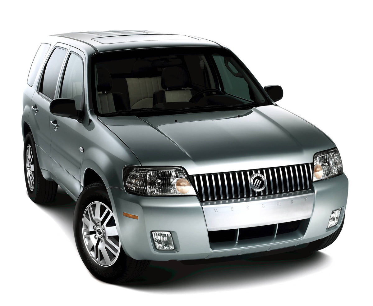 This archival image documents the 2005 Mercury Mariner and is preserved in the Ford Heritage Vault as part of Ford Motor Company's historic photographic archive. Free for personal, non-commercial use. Ford Heritage Vault reference AR-2008-8.1.12.398.