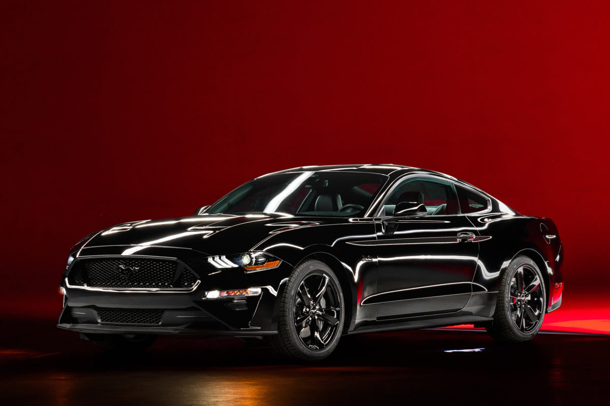This archival image documents the 2022 Ford Mustang EcoBoost Fastback Nite Pony Package MS and is preserved in the Ford Heritage Vault as part of Ford Motor Company's historic photographic archive. Free for personal, non-commercial use. Ford Herit...
