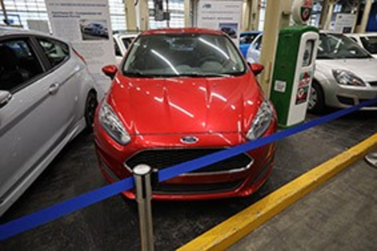 This archival image documents the 2016 Ford Fiesta Mk VI Trend and is preserved in the Ford Heritage Vault as part of Ford Motor Company's historic photographic archive. Free for personal, non-commercial use. Ford Heritage Vault reference AR-2024-...