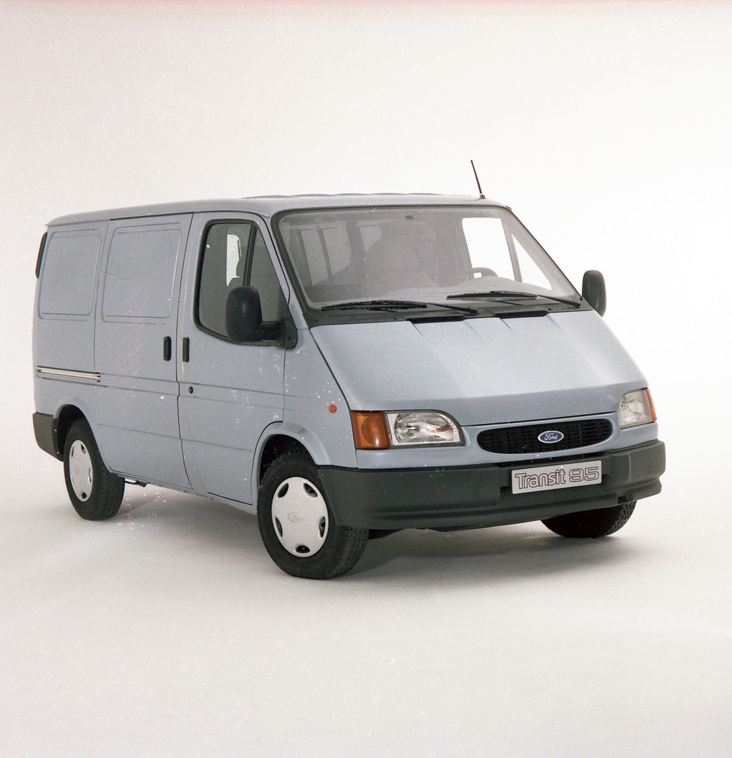 This archival image documents the 1995 Ford Transit Mark III in studio and is preserved in the Ford Heritage Vault as part of Ford Motor Company's historic photographic archive. Free for personal, non-commercial use. Ford Heritage Vault reference ...