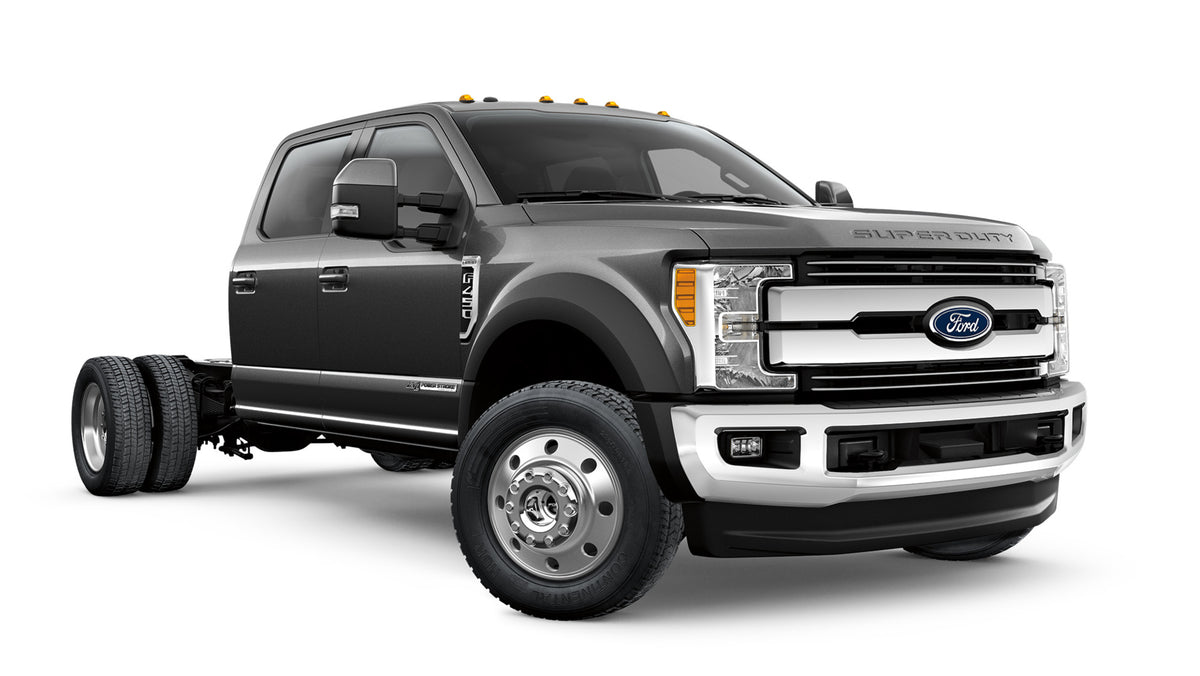This archival image documents the 2018 Ford F-450 Super Duty Chassis Cab in studio MS and is preserved in the Ford Heritage Vault as part of Ford Motor Company's historic photographic archive. Free for personal, non-commercial use. Ford Heritage V...