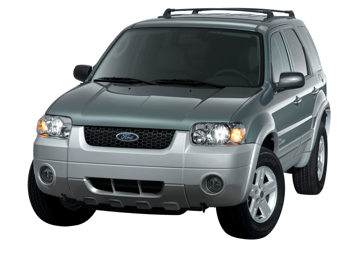 This archival image documents the 2004 Ford Escape Hybrid and is preserved in the Ford Heritage Vault as part of Ford Motor Company's historic photographic archive. Free for personal, non-commercial use. Ford Heritage Vault reference AR-2008-8.1.2...