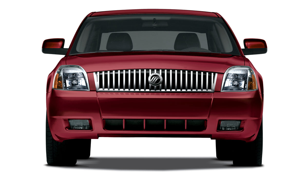 This archival image documents the 2006 Mercury Montego Front View and is preserved in the Ford Heritage Vault as part of Ford Motor Company's historic photographic archive. Free for personal, non-commercial use. Ford Heritage Vault reference AR-20...