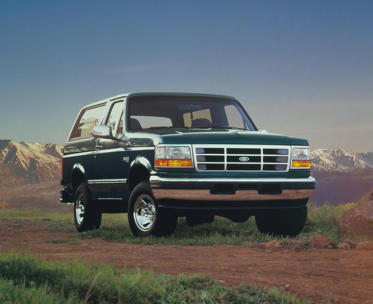 This archival image documents the 1995 Heritage Archive - 1996 Bronco CN320023-1 and is preserved in the Ford Heritage Vault as part of Ford Motor Company's historic photographic archive. Free for personal, non-commercial use. Ford Heritage Vault ...
