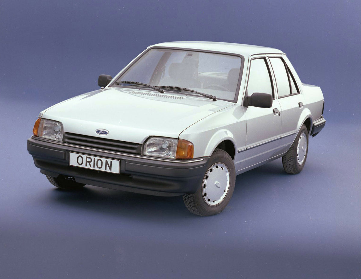 This archival image documents the 1986 Ford Orion Mark II 1.6 CL LHD in studio and is preserved in the Ford Heritage Vault as part of Ford Motor Company's historic photographic archive. Free for personal, non-commercial use. Ford Heritage Vault re...