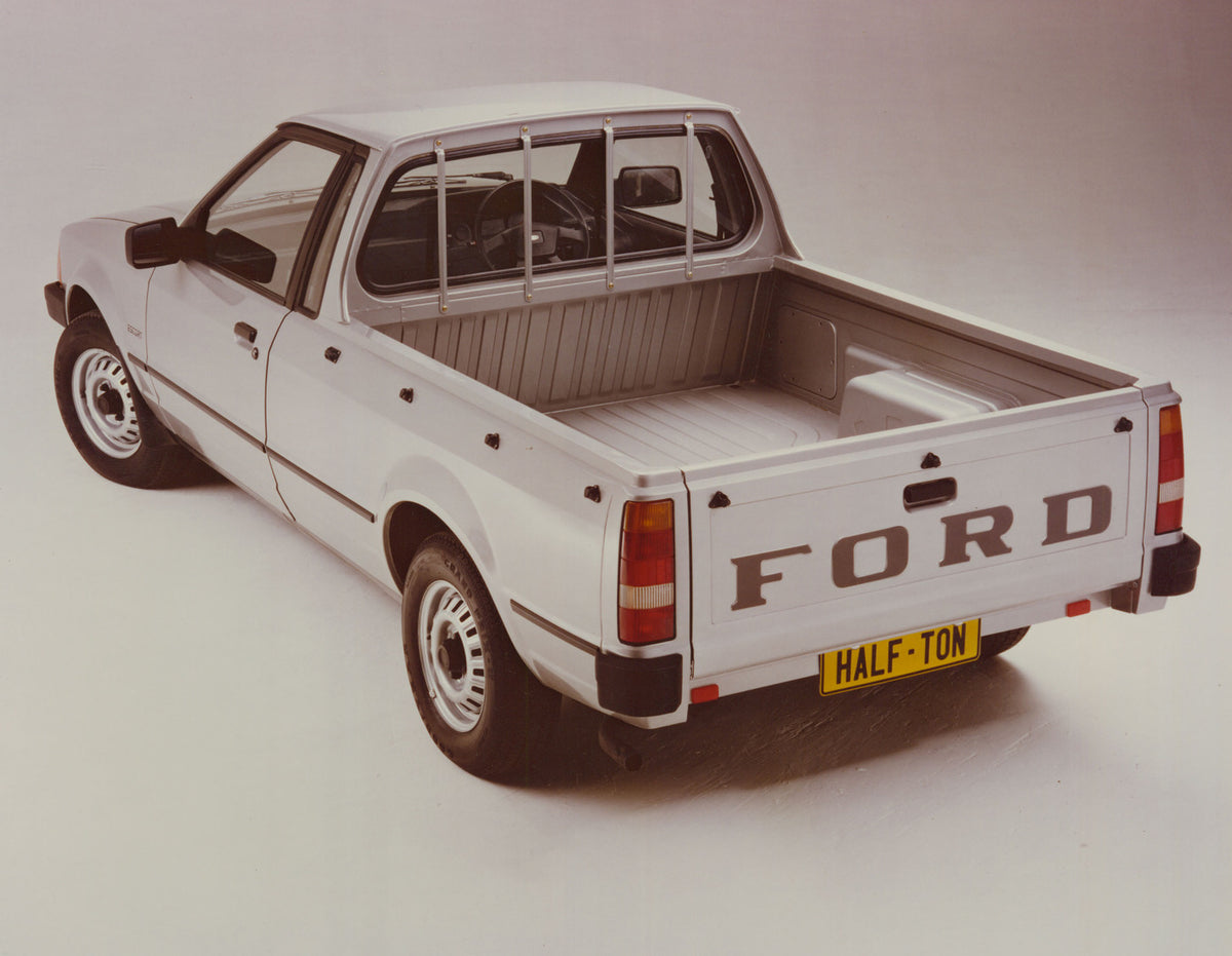 This archival image documents the 1984 1600 Bantam (South Africa) AR-2002-210284 and is preserved in the Ford Heritage Vault as part of Ford Motor Company's historic photographic archive. Free for personal, non-commercial use. Ford Heritage Vault ...