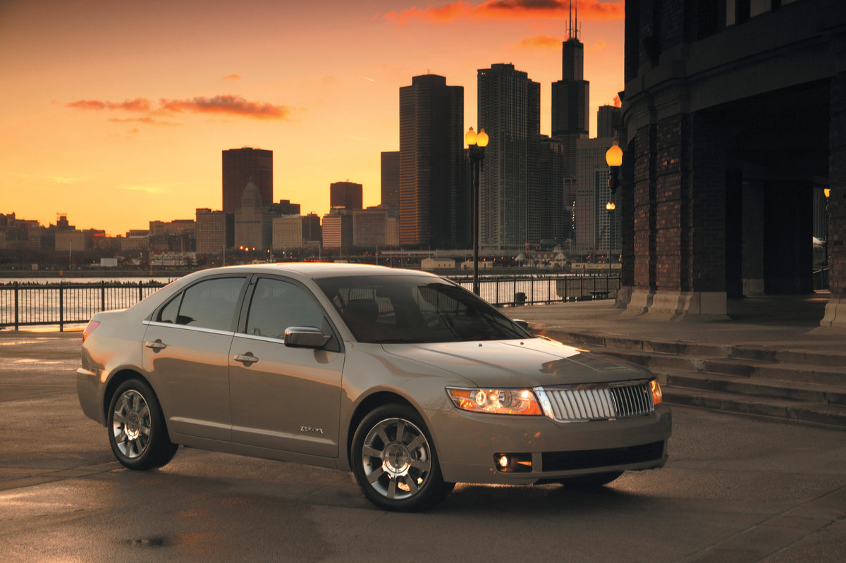 This archival image documents the 2006 Lincoln Zephyr and is preserved in the Ford Heritage Vault as part of Ford Motor Company's historic photographic archive. Free for personal, non-commercial use. Ford Heritage Vault reference AR-2008-8.1.1.2094.