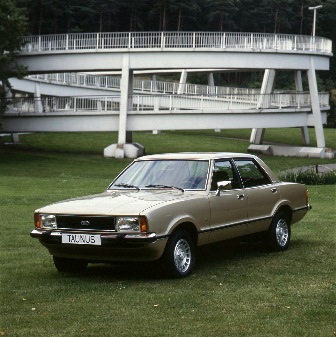This archival image documents the 1978 Ford Taunus LHD with scenic bridge in Genk and is preserved in the Ford Heritage Vault as part of Ford Motor Company's historic photographic archive. Free for personal, non-commercial use. Ford Heritage Vault...