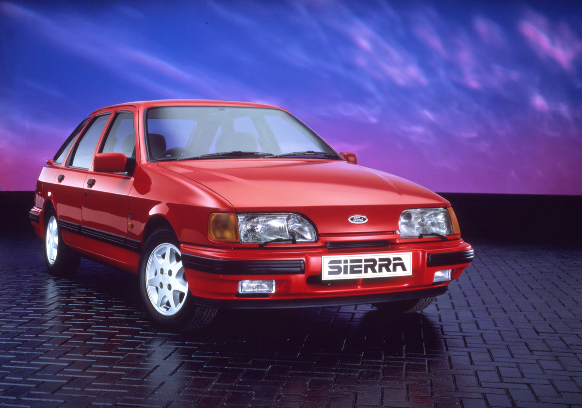 This archival image documents the 1989 Ford Sierra Mark II XR 4x4 in studio and is preserved in the Ford Heritage Vault as part of Ford Motor Company's historic photographic archive. Free for personal, non-commercial use. Ford Heritage Vault refer...