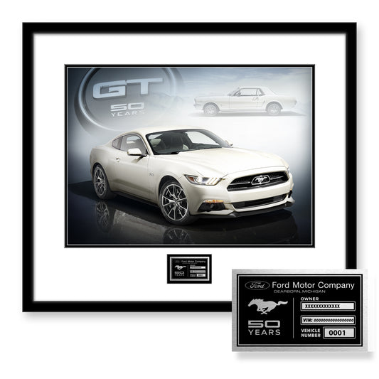 BUILD MY MUSTANG 5OTH ANNIVERSARY OWNERS EDITION